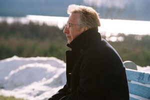 alanrickmaninsnowcake