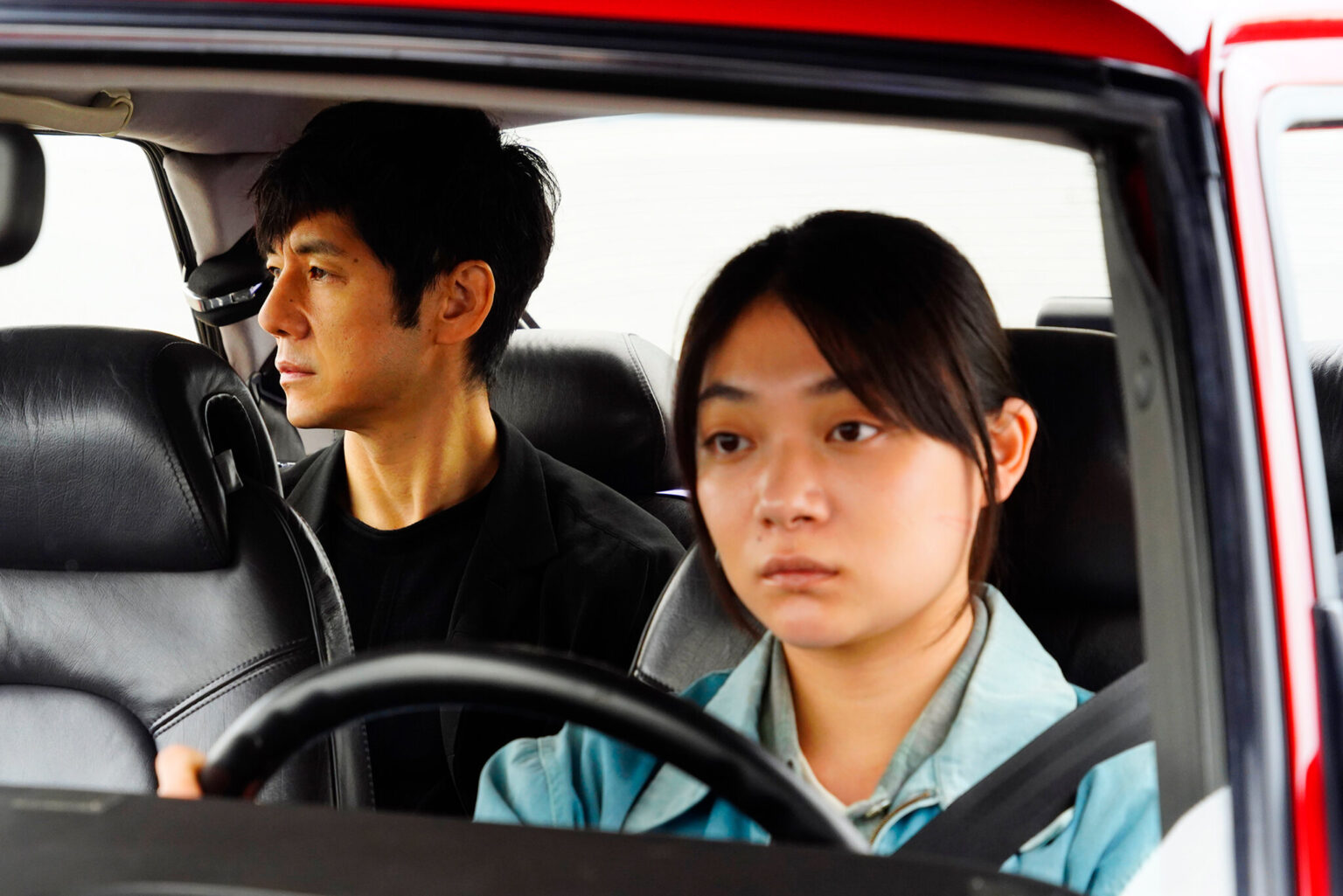 Hidetoshi Nishijima and Toko Miura in "Drive My Car"