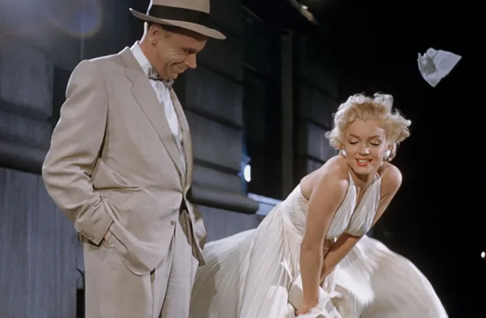 Everyone remembers Marilyn Monroe's billowing white dress from the Seven  Year Itch , but t…