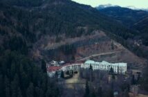 aerial view of Abastumani Sanatorium